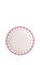 Fleur Cassis Pembe Porselen Yemek Tabağı 27 cm #1