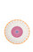 Fleur Couleur Renkli Porselen Servis Tabağı 32 cm #1