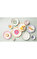 Fleur Couleur Renkli Porselen Servis Tabağı 32 cm #4