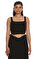 Whar İf Siyah Crop Top #2