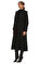 Qupra Siyah Trençkot #2