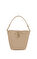 Longchamp Le Roseau Bej Bucket Çanta XS #1