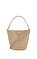 Longchamp Le Roseau Bej Bucket Çanta XS #3