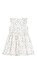 Çiçek Baskılı Kolsuz Pamuklu Çocuk Elbise #3
