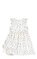 Çiçek Baskılı Kolsuz Pamuklu Çocuk Elbise #2