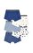 Desenli Pamuklu Çocuk Boxer Paketi 5' li #2
