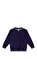 Düz Pamuklu Lacivert Çocuk Hırka #2