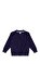 Düz Pamuklu Lacivert Çocuk Hırka #2