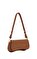 Kahverengi Joy Vegan Deri Omuz Çantası #3