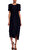 DKNY Çizgili Lacivert Elbise