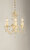 Laura Ashley Chella 3 Light Chandelier Cream Avize