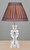 Laura Ashley Louis Glass Base Abajur Ayak