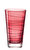 Leonardo Vario Kırmızı Su Bardağı 280 ml.