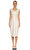 Michael Kors Collection V Yaka Beyaz Elbise