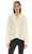 Barbara Bui Fırfır Detaylı Kapüşonlu Beyaz Sweatshirt