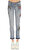 Karl Lagerfeld İşleme Detaylı Jean Mavi Pantolon
