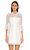 Sandro İşleme Detaylı Beyaz Elbise