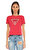 Guess İşleme Detaylı Pembe T-Shirt