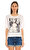 Guess Baskı Desen Beyaz T-Shirt