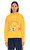 Mira Mikati Kapüşonlu İşleme Detaylı Sarı  Sweatshirt