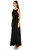 Juicy Couture Puantiyeli Uzun Siyah Elbise