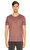 John Varvatos Düz Desen Bordo T-Shirt