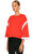 Msgm Dantel Detaylı Kırmızı  T-Shirt