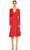 Blumarine V Yaka Kırmızı Elbise