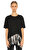 Jil Sander Piliseli Siyah T-Shirt