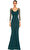 Chiara Boni Yeşil Uzun Elbise