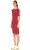 Adidas Originals Çizgili Kırmızı Elbise