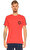 Hydrogen Düz Desen Kırmızı T-Shirt