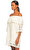 Rene Derhy Kayık Yaka Mini Elbise