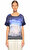 Guess Karma Desenli Mavi T-Shirt