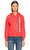 Superdry Kapüşonlu Kırmızı Sweatshirt