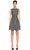 Alaia Karma Desen Mini Renkli Elbise