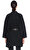Agnona Düz Desen Siyah Palto