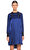 3.1 Phillip Lim İşleme Detaylı Mini Lacivert Elbise