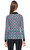 Karen Millen Geometrik Desenli Renkli Bluz