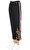 Ted Baker Çiçek İşlemeli Beli Lastikli Siyah Pantolon