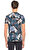 Ted Baker Çiçek Desenli Lacivert T-Shirt