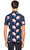 Ted Baker Çiçek Desenli Lacivert Polo T-Shirt