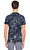 Ted Baker Çiçek Desenli Lacivert T-Shirt