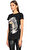 Silvian Heach Baskı Desen Siyah T-Shirt