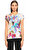 Karen Millen Karma Desenli Renkli  T-Shirt