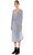 Sea Newyork Çizgili Midi Elbise