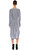 Sea Newyork Çizgili Midi Elbise