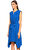 Karen Millen Zımba Detaylı Mavi Elbise