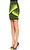 Balmain Çizgili Neon Mini Etek