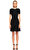Sandro İnci İşlemeli Siyah Mini Elbise
